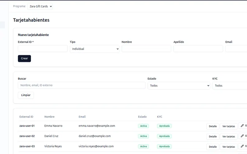 Network Switch & BIN Issuer API · 9