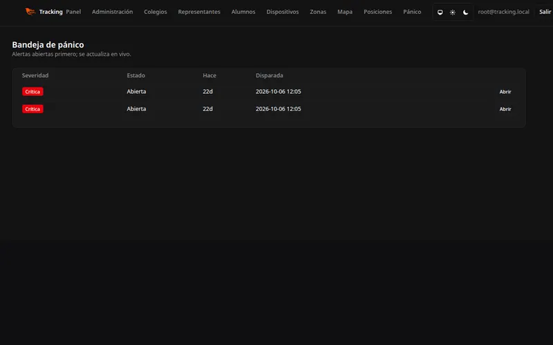 Student Monitoring & Tracking System · 4